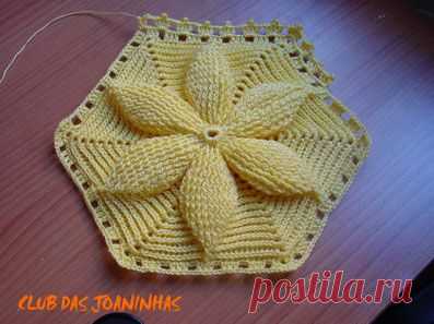 Интересный мотив - Croche - flor maravilhosa da mary dolls em croche.