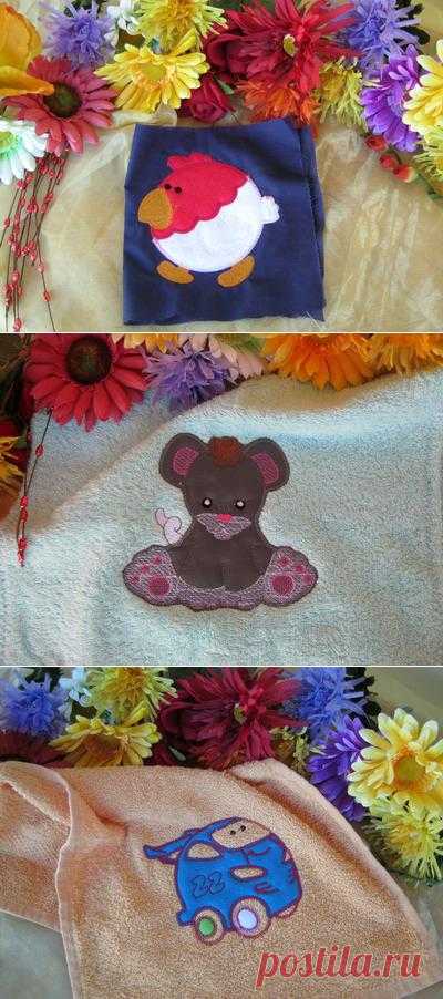 Cute Kiddies Applique Combo