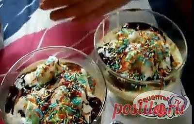 Приготовление домашнего мороженого - видео рецепт » Рецепты.ТВ