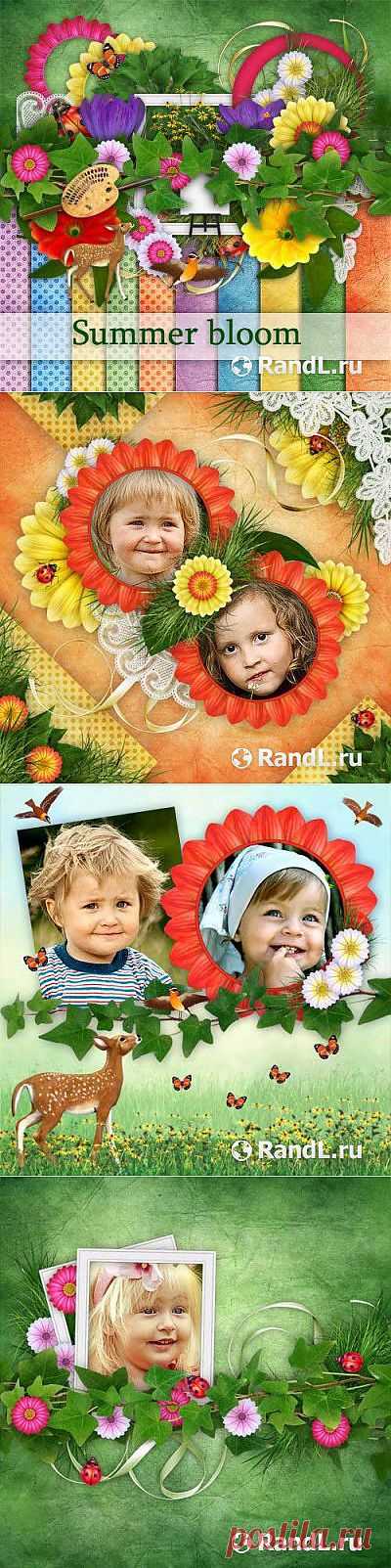 Прекрасный летний скрап-комплект - Цветущие летом » RandL.ru - Все о графике, photoshop и дизайне. Скачать бесплатно photoshop, фото, картинки, обои, рисунки, иконки, клипарты, шаблоны.