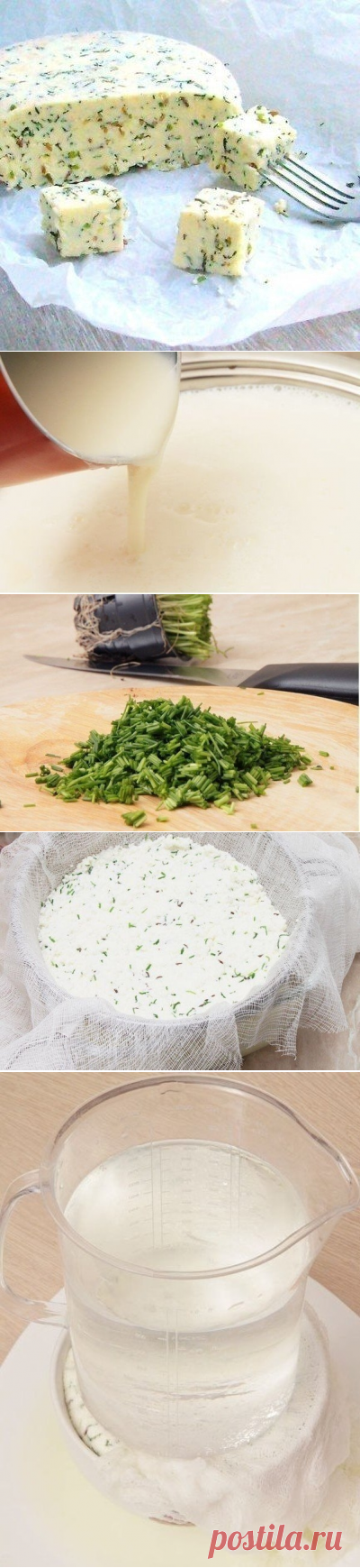 Как приготовить домашний сыр с тмином и зеленым луком - рецепт, ингредиенты и фотографии