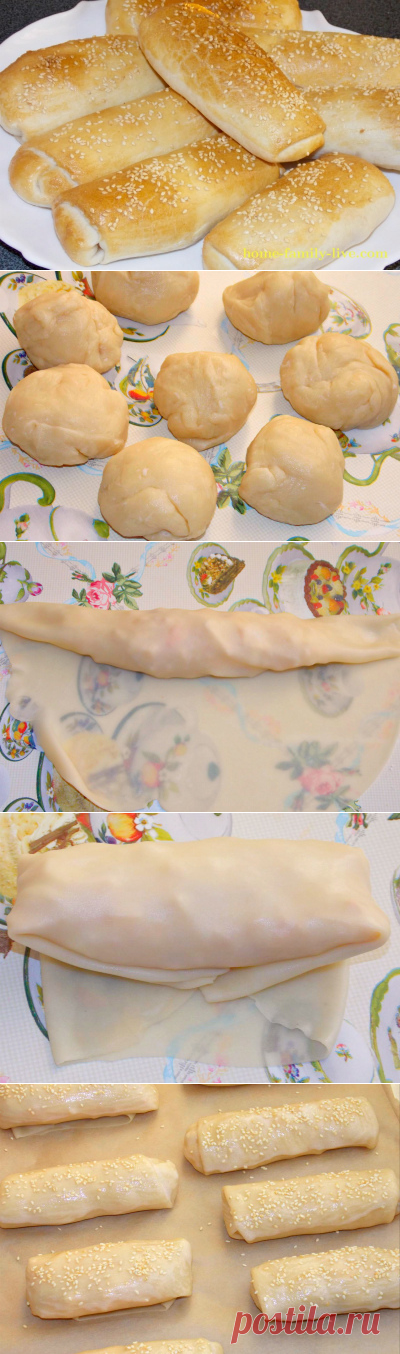 Слоеные пирожки с яблоками/Сайт с пошаговыми рецептами с фото для тех кто любит готовить