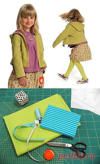 Дизайн OTTOBRE ® Блог: Ottilia шьет! Куртка с капюшоном Учебник Пот