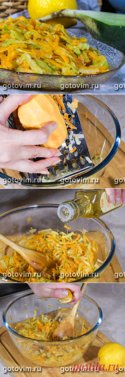 Салат из редьки с тыквой. Рецепт с фото / Готовим.РУ