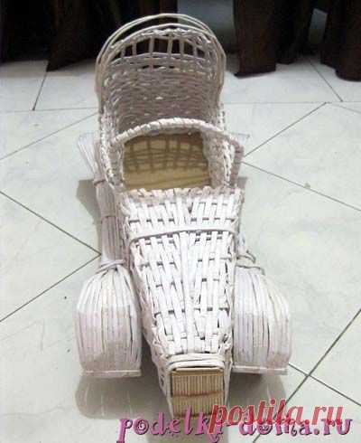 Подарок на свадьбу своими руками: машина из бумажных трубочек | (: креатифф на дому :)