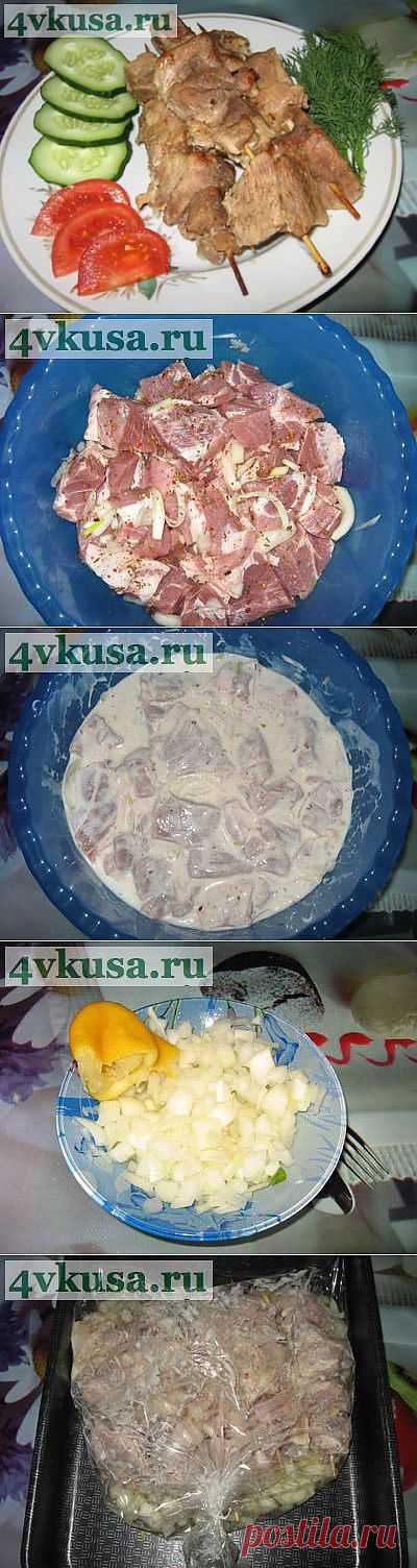 Мясо в духовке "а-ля шашлык". Фоторецепт. | 4vkusa.ru