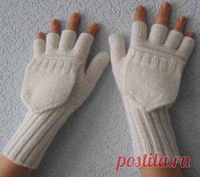 Варежки перчатки -