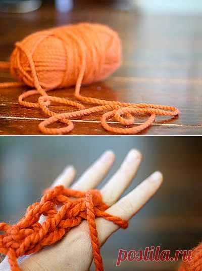 Мастер-класс: вязание на пальцах (+видео) |
