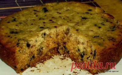 Постный вегетерианский пирог на рассольном тесте : Выпечка и десерты в мультиварке