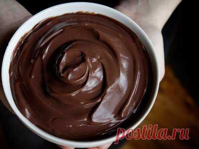 Шелковый шоколадный пудинг - Десерты