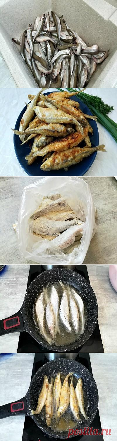 Как жарить рыбу корюшка в панировке пошагово - Вкусный день