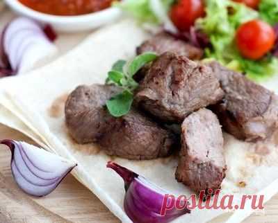 Шашлык из баранины с киви - кулинарный рецепт на Повар.ру