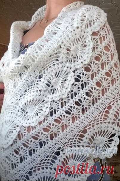 Палантин крючком
#crochet #вязание_крючком #шарфы_крючком
