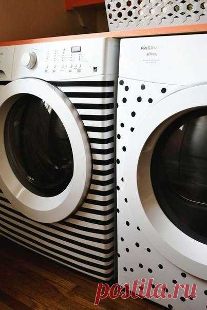 Изменяем внешний вид стиральной машинки - полезные советы