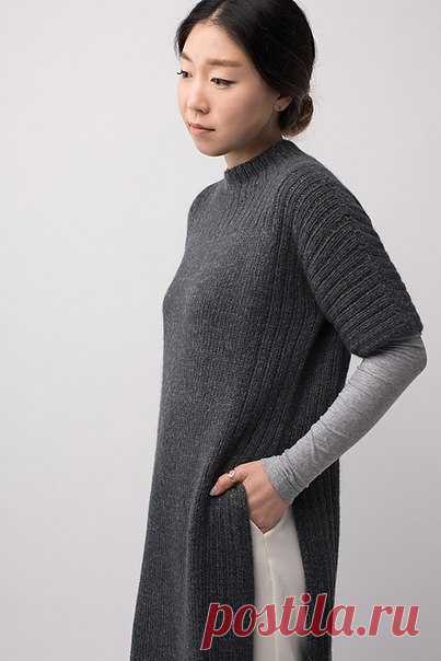 туника Truss от дизайнера Shellie Anderson из SHIBUI KNITS спицами