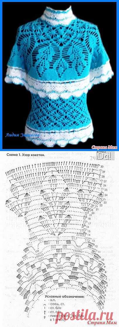 Прелесть, а не кофточка!: Дневник группы "Все в ажуре... (вязание крючком)" - Страна Мам