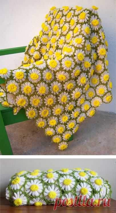 Плед "РОМАШКА"
Crochet Pattern: Vintage Daisy Motif » Hello Speckless // crochet-craft-nest