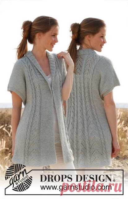 Удлинённый жилет от Drops Design (6 размеров) 


Вязание спицами для женщин: 
Удлинённый жилет отDrops Design





