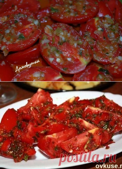 Быстрые помидоры по-корейски - Простые рецепты Овкусе.ру