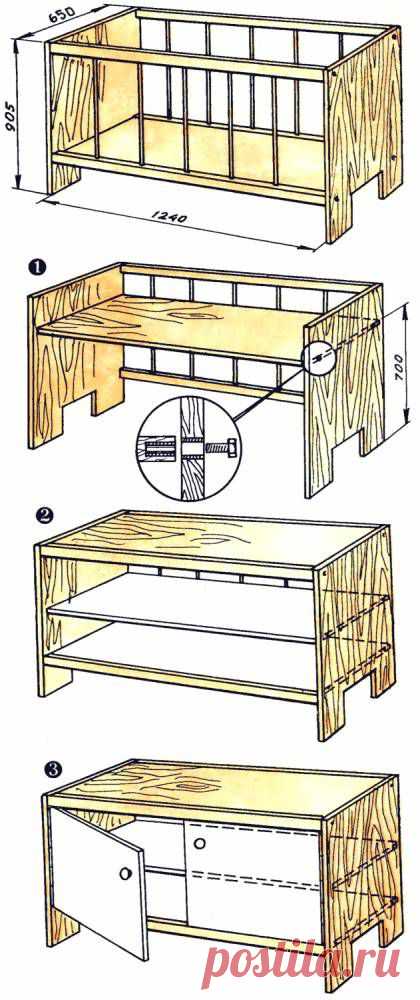 Дети подросли, что делать с детской кроваткой? - Домашнему мастеру - Сборник - Познавательный Интернет-журнал "Умеха - мир самоделок"