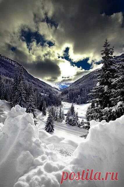 Winter mountains  |  Pinterest • Всемирный каталог идей