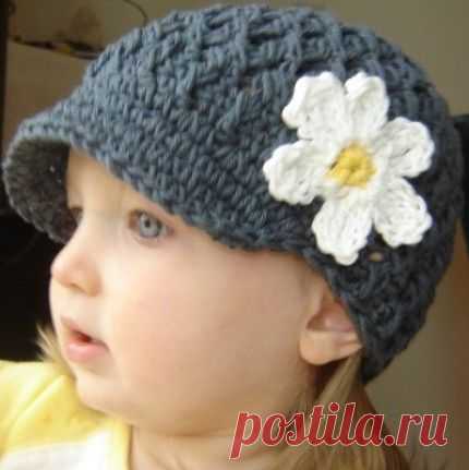 cute crochet hat | ciapky, saliky, rukavice, celenky | Милые Игрушки Крючком, Вязаные Головные Уборы и Вязание Крючком