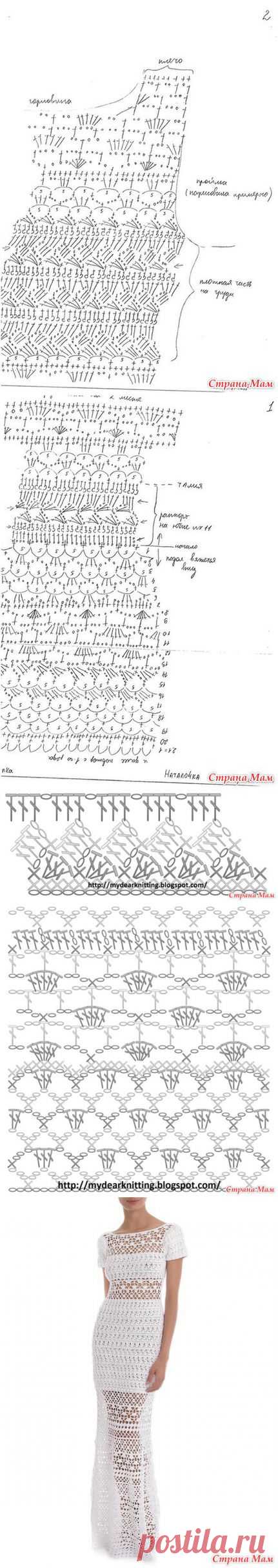 Очень понравилось платье: Дневник группы "Все в ажуре... (вязание крючком)" - Страна Мам