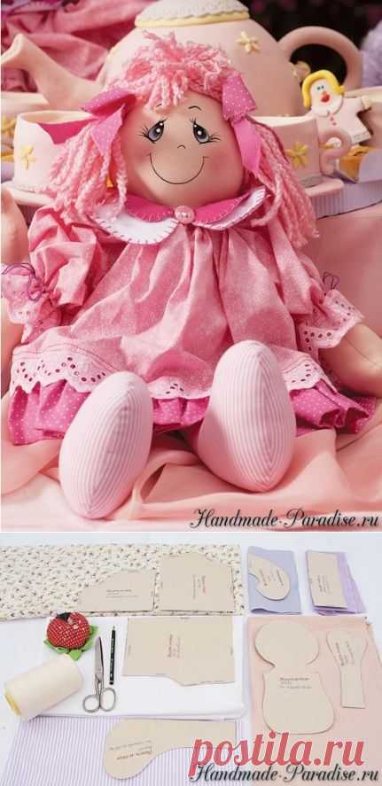 Как сшить текстильную куклу | Handmade-Paradise