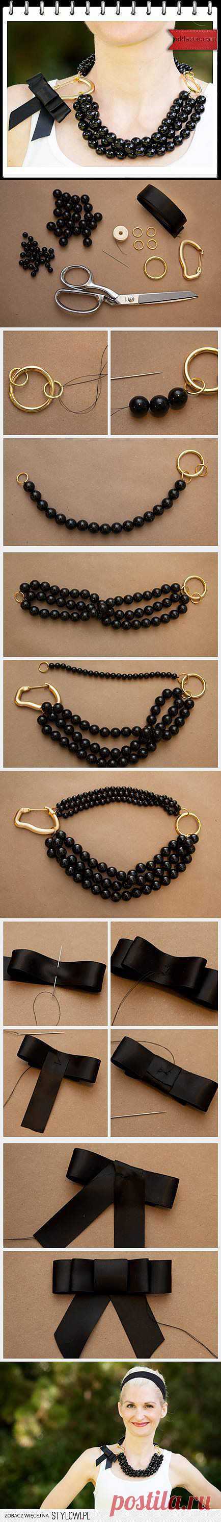 DIY Necklace of Beads DIY Projects | UsefulDIY.com na Stylowi.pl