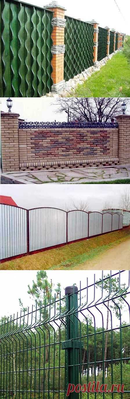 Забор на даче своими руками / Ландшафтный дизайн / 7dach.ru