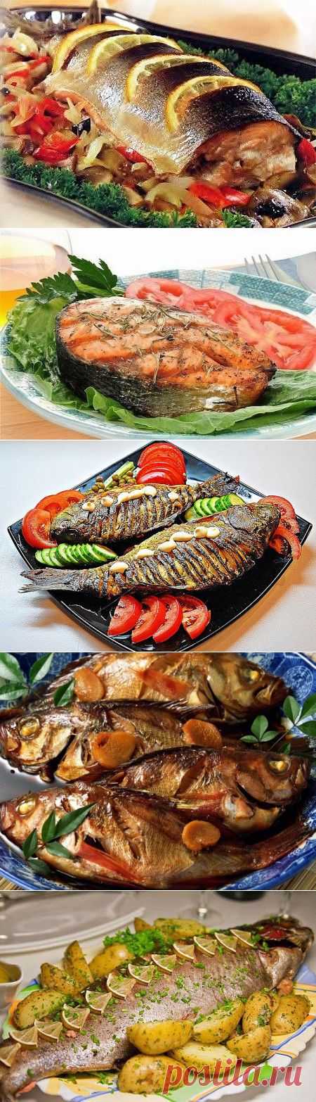 Рыба в духовке - 3 лучших рецепта и пару полезных советов.