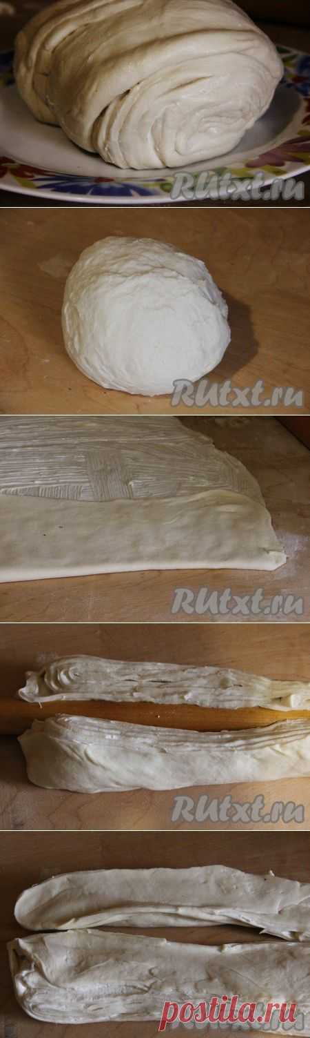 Рецепт слоеного теста быстрого приготовления (рецепт с фото) | RUtxt.ru