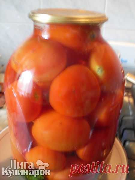 Консервированные помидоры Медовые &mdash; рецепт пошаговый от Лиги Кулинаров