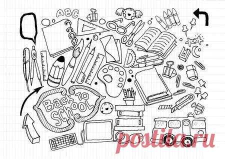 Hipster Hand drawn doodle stationery set, illustrator line tools drawing,Vector illustration. 123RF - Миллионы стоковых фото, векторов, видео и музыки для Ваших проектов.