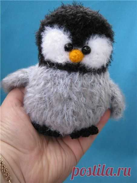 Пингвин - схемы вязания игрушек / Вязание игрушек на спицах и крючком, схемы и описание / КлуКлу. Рукоделие - бисероплетение, квиллинг, вышивка крестом, вязание