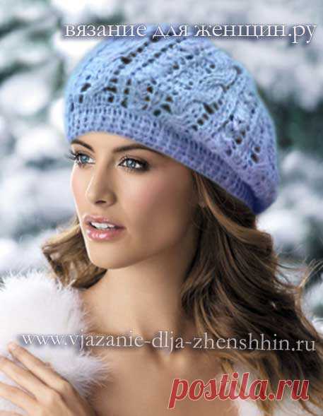Вязание шапок крючком для женщин. Модные модели 2016 с описанием