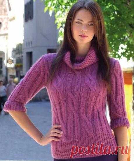 Малиновый свитер | Клубок
