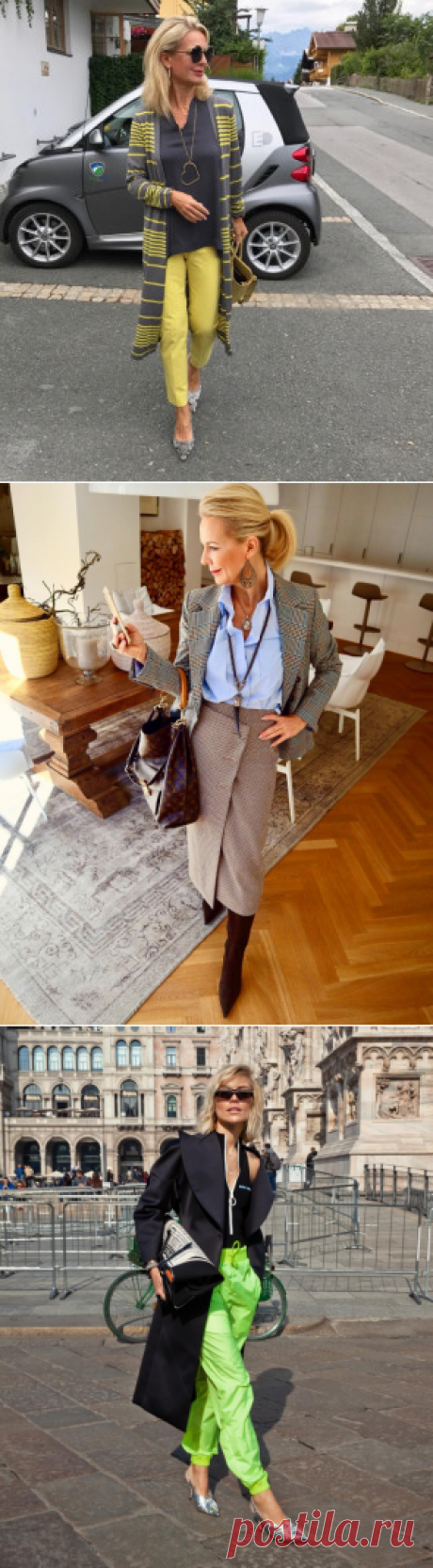 Мода для женщин за 50 от прекрасной немки Bibi Horst