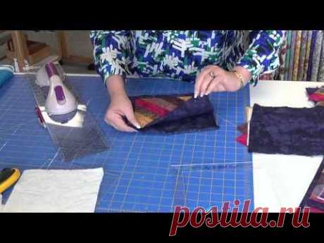 ▶ Fun &amp; Done a quilt as you go technique. - YouTube