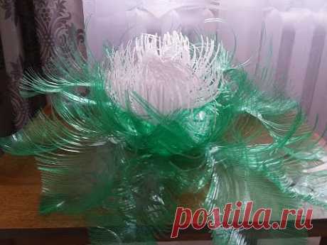 Hand-made!!! flowers from plastic!!! Цветы из пластиковых бутылок!!! Просто и красиво!!!