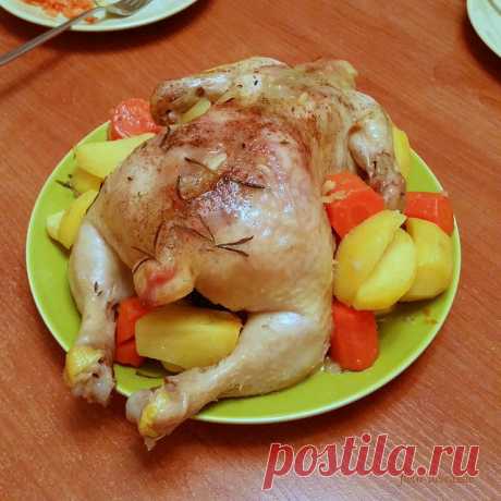 Курица для ленивых В сообществе gotovim_vmeste2 сейчас проходит раунд, посвященный запеканию большого куска мяса либо птицы целиком - согласитесь, тема более чем праздничная и актуальная,…