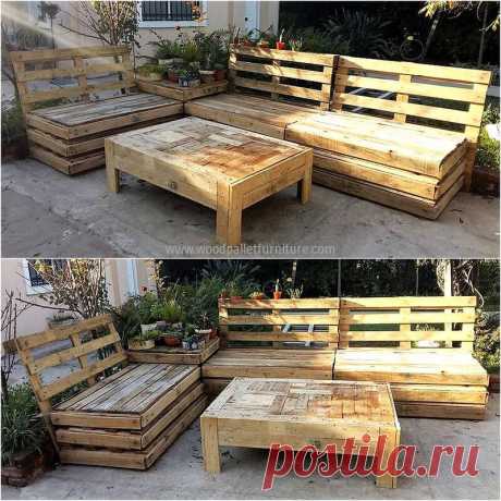 Unique Pallets Wooden Reusing Ideas And Plans | Wood Pallet Furniture