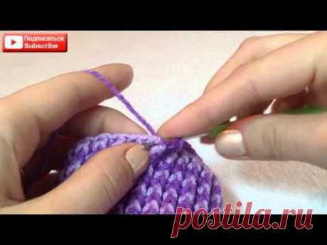 ☆Варежки, вязание крючком для начинающих, crochet.