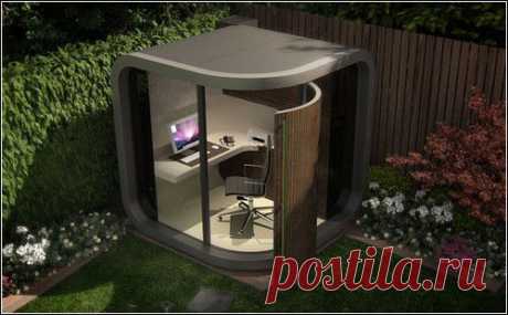 Office POD – рабочий кабинет в саду | Гаджеты | Технологии