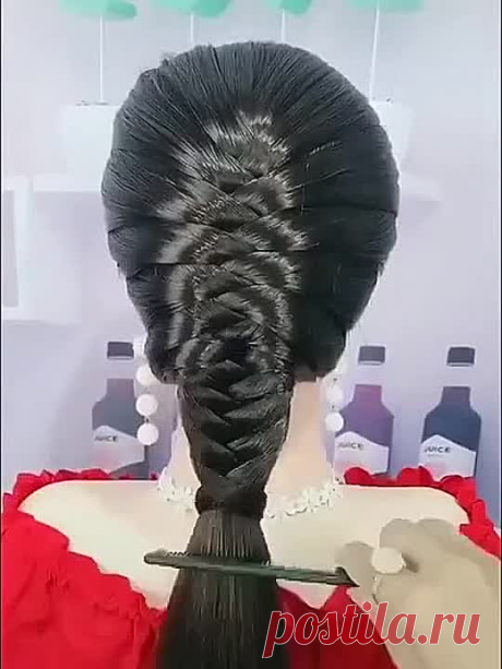 Как красиво собрать волосы