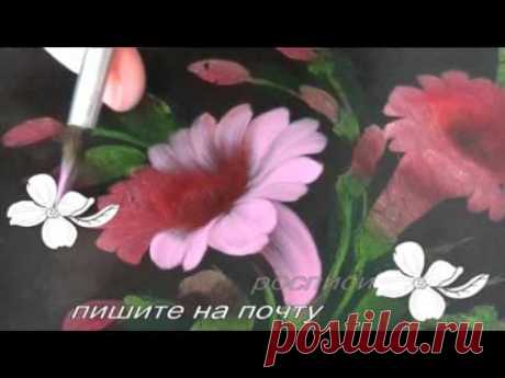 Жостовская роспись. ВЬЮНКИ. kulikova.pro