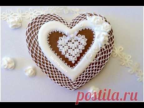 Lace Heart Cookie