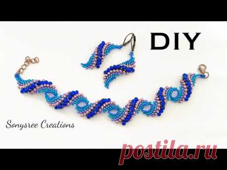 Peyote Stitch Beaded Bracelet ||