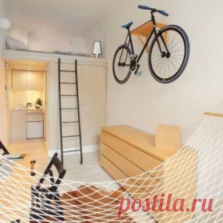 Аккуратный простор: крошечная квартирка 13 кв. м. в Польше