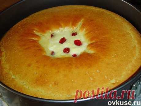Пирог-ватрушка - Простые рецепты / Овкусе.ру